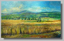 bls de provence-peinture paysage