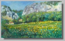 Peinture Paysage Quinson